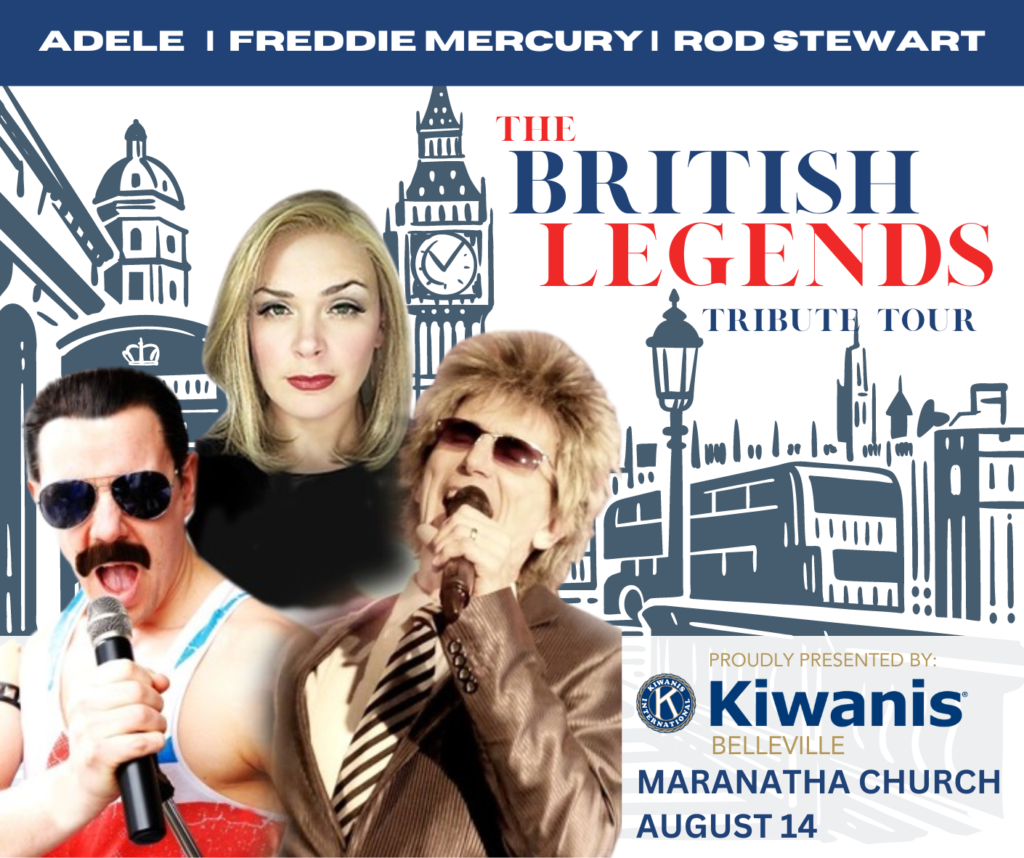 The British Legends - Tributes to Freddie Mercury, Adele & Rod Stewart