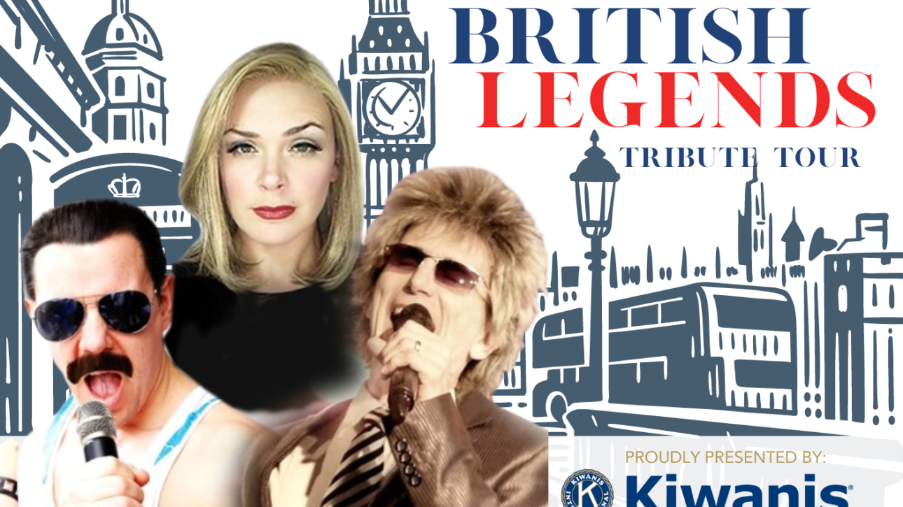 The British Legends - Tributes to Freddie Mercury, Adele & Rod Stewart