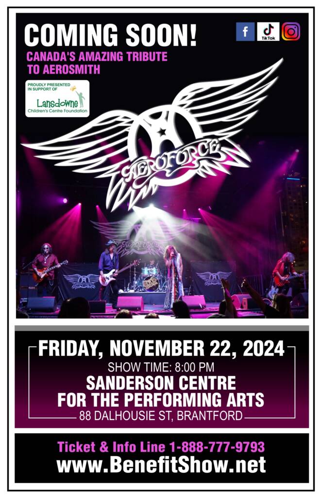 Aeroforce Tribute to Aerosmith Brantford, Ontario