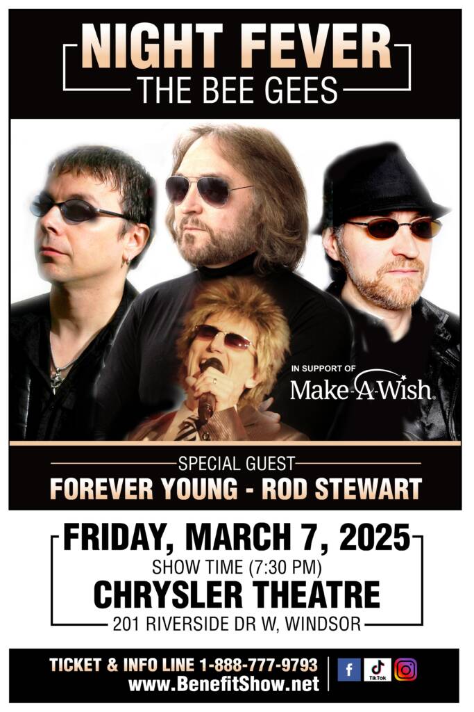 Bee Gees & Rod Stewart Tribute Concert Windsor, Ontario