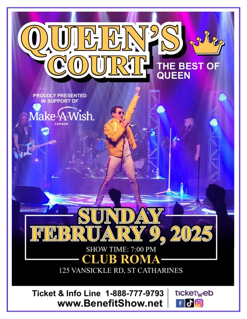 Queen Tribute Concert St Catharines, Ontario